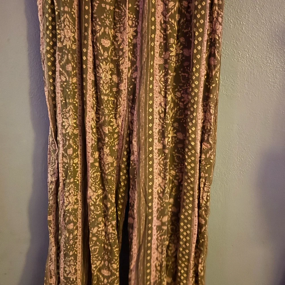 Smocked WB Jumpsuit - Picture 2 of 9
